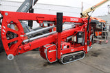 2020 TEUPEN TC60AJ COMPACT TRAX CRAWLER BOOM LIFT ARTICULATING WITH JIB ARM LIFT DIESEL 60' REACH TRAX TIRES 330 HOURS STOCK # BF9748569-ULE - United Lift Equipment LLC