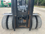 2019 TOYOTA 8FD45U 10000 LB DIESEL FORKLIFT PNEUMATIC 101/218" 3 STAGE MAST SIDE SHIFTER 5566 HOURS STOCK # BF9185159-RIL2