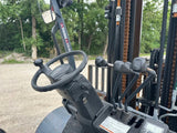 2019 TOYOTA 8FD45U 10000 LB DIESEL FORKLIFT PNEUMATIC 101/218" 3 STAGE MAST SIDE SHIFTER 5566 HOURS STOCK # BF9185159-RIL2