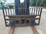 2019 TOYOTA 8FD45U 10000 LB DIESEL FORKLIFT PNEUMATIC 101/218" 3 STAGE MAST SIDE SHIFTER 5566 HOURS STOCK # BF9185159-RIL2