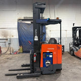 2019 TOYOTA 9BRU23 4500 LB 36 VOLT ELECTRIC DOCK STOCKER FORKLIFT 119/268" 3 STAGE MAST SIDE SHIFTER 1993 HOURS STOCK # BF9159129-MMOH