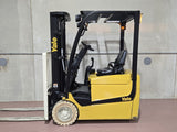 2016 YALE ERP025VCE24TE078 2500 LB 78/169" 3 STAGE MAST ELECTRIC FORKLIFT CUSHION SIDE SHIFTER 700 HOURS STOCK # BF979189-RIL