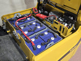 2016 YALE ERP025VCE24TE078 2500 LB 78/169" 3 STAGE MAST ELECTRIC FORKLIFT CUSHION SIDE SHIFTER 700 HOURS STOCK # BF979189-RIL