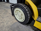2021 YALE GDP080VXN 8000 LB DIESEL FORKLIFT PNEUMATIC 85/121" 2 STAGE CLEAR VIEW MAST SIDE SHIFTER STOCK # BF9137239-ILE