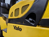 2021 YALE GDP080VXN 8000 LB DIESEL FORKLIFT PNEUMATIC 85/121" 2 STAGE CLEAR VIEW MAST SIDE SHIFTER STOCK # BF9137239-ILE