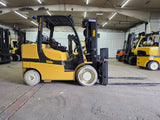 2013 YALE GLC155VX 15500 LB LP GAS FORKLIFT CUSHION 88/149" 3 STAGE MAST SIDE SHIFTING FORK POSITIONER 2782 HOURS STOCK # BF9251879-ILES