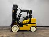 2019 YALE GLC155VX 15500 LB LP GAS FORKLIFT CUSHION 110/220 3 STAGE MAST SIDE SHIFTER STOCK # BF9217329-ILE