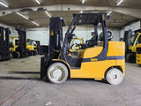 2013 YALE GLC155VX 15500 LB LP GAS FORKLIFT CUSHION 88/149" 3 STAGE MAST SIDE SHIFTING FORK POSITIONER 2782 HOURS STOCK # BF9251879-ILES