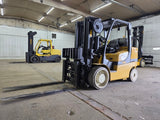 2013 YALE GLC155VX 15500 LB LP GAS FORKLIFT CUSHION 88/149" 3 STAGE MAST SIDE SHIFTING FORK POSITIONER 2782 HOURS STOCK # BF9251879-ILES