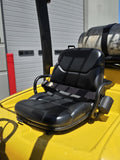 2019 YALE GLC155VXN 15500 LB LP GAS FORKLIFT CUSHION 107/133" 2 STAGE MAST SIDE SHIFTING FORK POSITIONER STOCK # BF9331389-RIL