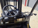 2019 YALE GLC155VXN 15500 LB LP GAS FORKLIFT CUSHION 107/133" 2 STAGE MAST SIDE SHIFTING FORK POSITIONER STOCK # BF9331389-RIL
