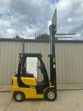 2016 YALE GLP040SVX 4000 LB LP GAS FORKLIFT PNEUMATIC 84/126" 2 STAGE MAST 3210 HOURS STOCK # BF9101389-ARB - United Lift LLC