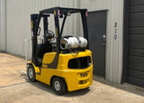 2015 YALE GLP040SVX 4000 LB LP GAS FORKLIFT PNEUMATIC 84/126" 2 STAGE MAST 8061 HOURS STOCK # BF991179-ARB - United Lift LLC