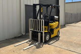 2015 YALE GLP040SVX 4000 LB LP GAS FORKLIFT PNEUMATIC 84/126" 2 STAGE MAST 2806 HOURS STOCK # BF9116379-ARB - United Lift LLC