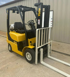 2016 YALE GLP040SVX 4000 LB LP GAS FORKLIFT PNEUMATIC 84/126" 2 STAGE MAST 3210 HOURS STOCK # BF9101389-ARB - United Lift LLC