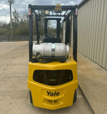 2016 YALE GLP040SVX 4000 LB LP GAS FORKLIFT PNEUMATIC 84/126" 2 STAGE MAST 3210 HOURS STOCK # BF9101389-ARB - United Lift LLC