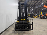 2018 YALE GLP060VX 6000 LB LP GAS FORKLIFT PNEUMATIC 93/200 3 STAGE MAST SIDE SHIFTER 1138 HOURS STOCK # BF9119429-ILE