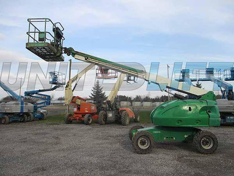 2008 JLG 400S TELESCOPIC BOOM LIFT AERIAL LIFT 40' REACH DIESEL 4WD 3262 HOURS STOCK # BF9232489-HLNY - United Lift Used & New Forklift Telehandler Scissor Lift Boomlift