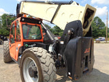 2018 JLG 1255 12000 LB DIESEL TELESCOPIC FORKLIFT TELEHANDLER PNEUMATIC ENCLOSED HEATED CAB OUTRIGGERS 4WD 2766 HOURS STOCK # BF9983519-VAOH - United Lift Equipment LLC