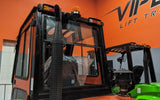 2021 VIPER RTD25 5000 LB DIESEL FORKLIFT PNEUMATIC 90/189" 3 STAGE MAST SIDE SHIFTER ENCLOSED HEATED CAB STOCK # BF9393929-ILIL - United Lift Used & New Forklift Telehandler Scissor Lift Boomlift