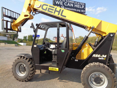 2021 GEHL RS6-34 GEN 3 6000 LB DIESEL TELESCOPIC FORKLIFT TELEHANDLER PNEUMATIC 4WD BRAND NEW STOCK # BF9791389-VAOH - United Lift Equipment LLC