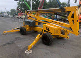 2012 BILJAX HAULOTTE 45XA ARTICULATING BOOM LIFT WITH JIB ARM 45' REACH DUAL FUEL PNEUMATIC TIRES OUTRIGGERS 390 HOURS STOCK # BF9349129-NLEQ - United Lift Equipment LLC