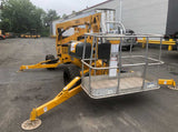 2012 BILJAX HAULOTTE 45XA ARTICULATING BOOM LIFT WITH JIB ARM 45' REACH DUAL FUEL PNEUMATIC TIRES OUTRIGGERS 390 HOURS STOCK # BF9349129-NLEQ - United Lift Equipment LLC