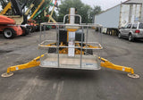 2012 BILJAX HAULOTTE 45XA ARTICULATING BOOM LIFT WITH JIB ARM 45' REACH DUAL FUEL PNEUMATIC TIRES OUTRIGGERS 390 HOURS STOCK # BF9349129-NLEQ - United Lift Equipment LLC
