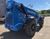 2015 GENIE GTH1056 10000 LB DIESEL TELESCOPIC FORKLIFT TELEHANDLER PNEUMATIC 4WD OUTRIGGERS OPEN CAB 3245 HOURS STOCK # BF9874549-NLEQ - United Lift Equipment LLC
