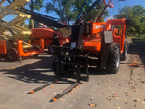 2016 SKYTRAK 10054 10000 LB DIESEL TELESCOPIC FORKLIFT TELEHANDLER 4WD OUTRIGGERS 2670 HOURS STOCK # BF9968739-NLEQ - United Lift Equipment LLC
