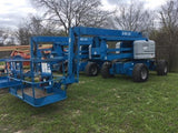2010 GENIE Z60/34 BOOM MAN AERIAL SCISSOR LIFT 60 FOOT REACH DIESEL 4X4 2800 HOURS STOCK # BF9409239-LMTX - United Lift Used & New Forklift Telehandler Scissor Lift Boomlift