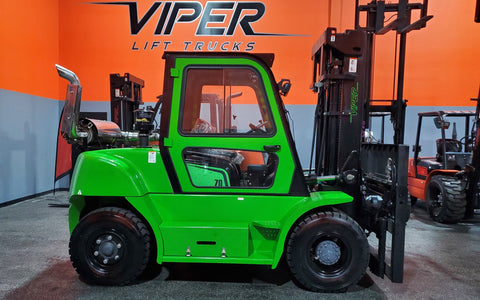 2021 VIPER FD70 15500 LB DIESEL FORKLIFT DUAL PNEUMATIC 108/189" 3 STAGE MAST SIDE SHIFTING FORK POSITIONER ENCLOSED HEATED CAB STOCK # BF9573579-ILIL - United Lift Used & New Forklift Telehandler Scissor Lift Boomlift