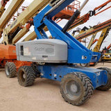 2014 GENIE S85 TELESCOPIC STRAIGHT BOOM LIFT AERIAL LIFT WITH JIB ARM 85' REACH DIESEL 4WD 1112 HOURS STOCK # BF9761519-VAOH - United Lift Equipment LLC