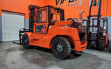 2021 VIPER FD100 22000 LB DIESEL FORKLIFT DUAL PNEUMATIC 119/189" 3 STAGE MAST SIDE SHIFTING FORK POSITIONER ENCLOSED CAB STOCK # BF91133279-ILIL - United Lift Used & New Forklift Telehandler Scissor Lift Boomlift