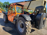 2019 JLG 1255 12000 LB DIESEL TELESCOPIC FORKLIFT TELEHANDLER PNEUMATIC ENCLOSED HEATED CAB OUTRIGGERS 4WD 1430 HOURS STOCK # BF91215129-VAOH - United Lift Equipment LLC
