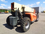 2008 JLG G10-55A 10000 LB DIESEL TELESCOPIC FORKLIFT TELEHANDLER PNEUMATIC 4WD ENCLOSED CAB STOCK # BF9536549-ASOH - United Lift Used & New Forklift Telehandler Scissor Lift Boomlift