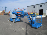 2018 GENIE Z40/23NRJ ARTICULATING BOOM LIFT AERIAL LIFT WITH JIB ARM 40' REACH ELECTRIC STOCK # BF9598739-CCOH - United Lift Used & New Forklift Telehandler Scissor Lift Boomlift