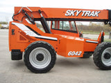 2012 SKYTRAK 6042 6000 LB DIESEL TELESCOPIC FORKLIFT TELEHANDLER PNEUMATIC 4WD ENCLOSED CAB 2215 HOURS STOCK # BF9462129-EEMI - United Lift Used & New Forklift Telehandler Scissor Lift Boomlift