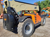 2019 JLG 1255 12000 LB DIESEL TELESCOPIC FORKLIFT TELEHANDLER PNEUMATIC ENCLOSED HEATED CAB OUTRIGGERS 4WD 1430 HOURS STOCK # BF91215129-VAOH - United Lift Equipment LLC