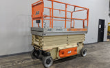 2008 JLG 2646ES SCISSOR LIFT 26' REACH ELECTRIC NON MARKING TIRES STOCK # BF992329-ILIL - United Lift Used & New Forklift Telehandler Scissor Lift Boomlift