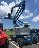 2011 GENIE Z60/34 BOOM MAN AERIAL SCISSOR LIFT 60 FOOT REACH DIESEL 4X4 2900 HOURS STOCK # BF9429239-LMTX - United Lift Used & New Forklift Telehandler Scissor Lift Boomlift