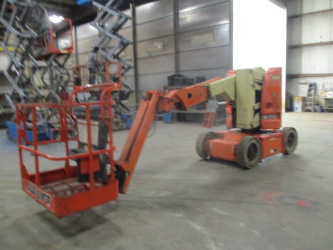 2007 JLG E300AJP ARTICULATING BOOM LIFT AERIAL LIFT 30' REACH ELECTRIC 1060 HOURS STOCK # BF9168539-299-WIB - United Lift Used & New Forklift Telehandler Scissor Lift Boomlift