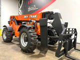 2012 SKYTRAK 10054 10000 LB DIESEL TELESCOPIC FORKLIFT TELEHANDLER 4WD ENCLOSED CAB 2146 HOURS STOCK # BF9673549-ILE - United Lift Equipment LLC