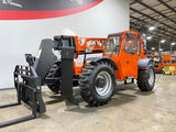 2012 SKYTRAK 10054 10000 LB DIESEL TELESCOPIC FORKLIFT TELEHANDLER 4WD ENCLOSED CAB 2146 HOURS STOCK # BF9673549-ILE - United Lift Equipment LLC