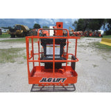 2007 JLG E400AN ARTICULATING BOOM LIFT AERIAL LIFT 40' REACH 48V ELECTRIC STOCK # BF9234269-329-MFLS - United Lift Equipment LLC