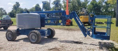 2014 GENIE Z45/25J ARTICULATING BOOM LIFT AERIAL LIFT WITH JIB ARM 45' REACH DIESEL 4WD 2085 HOURS STOCK # BF9295349-NLEQFL - United Lift Used & New Forklift Telehandler Scissor Lift Boomlift