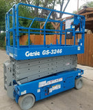 2007 GENIE GS3246 SCISSOR LIFT 32' REACH ELECTRIC SMOOTH CUSHION TIRES 346 HOURS STOCK # BF974129-WIBIL - United Lift Used & New Forklift Telehandler Scissor Lift Boomlift