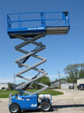 2006 GENIE GS3268RT SCISSOR LIFT 32' REACH DUAL FUEL ROUGH TERRAIN 4WD 2764 HOURS STOCK # BF9106549-WIBIL - United Lift Used & New Forklift Telehandler Scissor Lift Boomlift