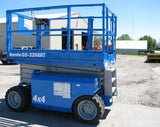 2006 GENIE GS3268RT SCISSOR LIFT 32' REACH DUAL FUEL ROUGH TERRAIN 4WD 2764 HOURS STOCK # BF9106549-WIBIL - United Lift Used & New Forklift Telehandler Scissor Lift Boomlift
