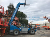 2012 GENIE GTH1056 10000 LB DIESEL TELESCOPIC FORKLIFT TELEHANDLER PNEUMATIC 4WD ENCLOSED CAB STOCK # BF9478549-WIBNJ - United Lift Used & New Forklift Telehandler Scissor Lift Boomlift